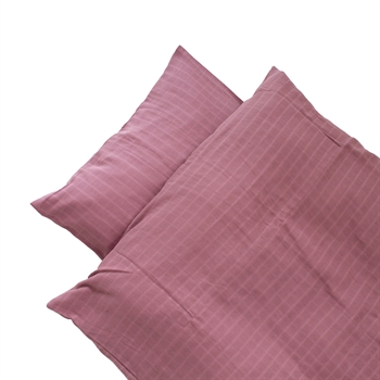 Markland Pure Musselin Påslakanset 70x100, Dusty Rose